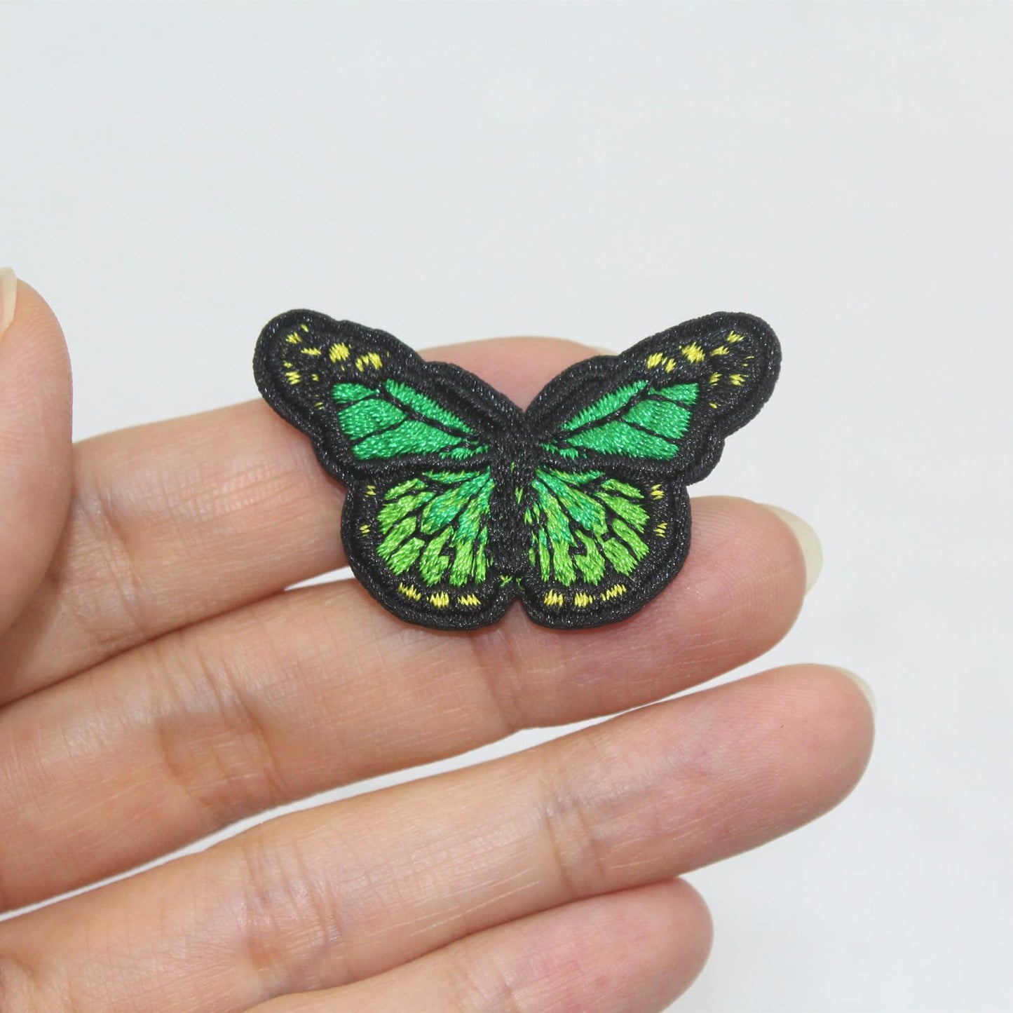 SUNMOVE 10Pcs Embroidery Butterfly Iron On Sew On Patch Badge Dress Hat Jeans Fabric Applique DIY