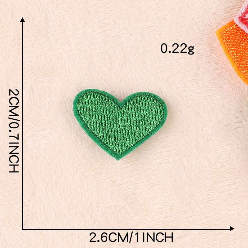 SUNMOVE Love Embroidery Patches Sew On Iron On for Clothing Accessories Shoes, Hats, Bags, Jewelry DIY