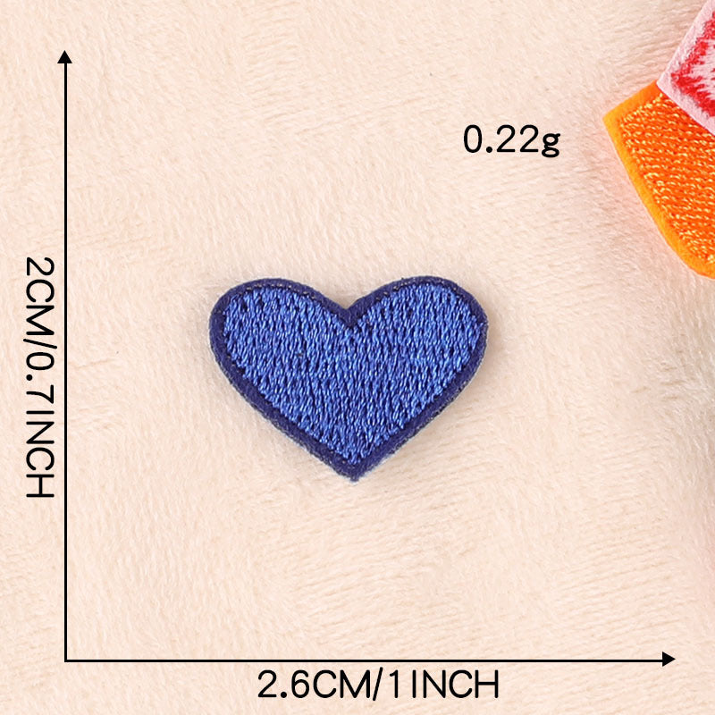 SUNMOVE Love Embroidery Patches Sew On Iron On for Clothing Accessories Shoes, Hats, Bags, Jewelry DIY