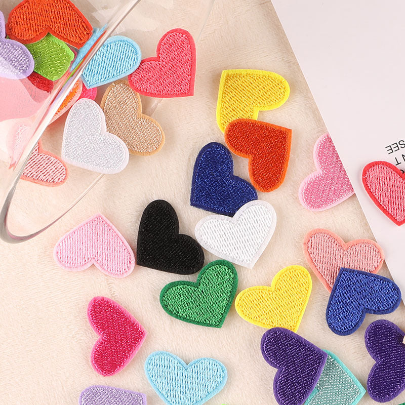 SUNMOVE Love Embroidery Patches Sew On Iron On for Clothing Accessories Shoes, Hats, Bags, Jewelry DIY